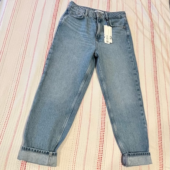 NWT ZARA Z1975 MOM FIT JEANS - Picture 4 of 12